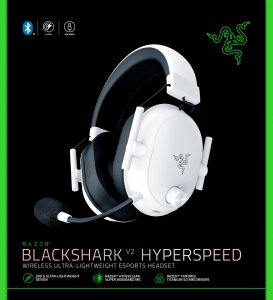 Słuchawki Razer BlackShark V2 HyperSpeed Białe (RZ04-04960200-R3M1) 9
