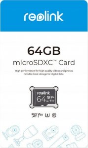 Karta Reolink MicroSDHC 64 GB UHS-I/U3 A2 V30 (64GB-Micro-SD-card) 3