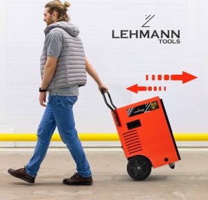 Lehmann Przemysłowy Osuszacz Wilgoci Powietrza Budowlany 50L 11