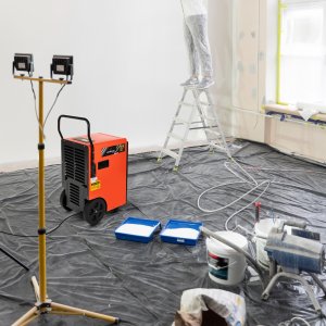 Lehmann Przemysłowy Osuszacz Wilgoci Powietrza Budowlany 50L 6