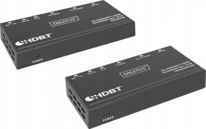 Switch Digitus DIGITUS 4K HDBaseT Extender Set 70m PoC RS232 IR black 1