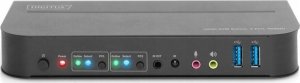 Switch Digitus DIGITUS KVM Switch 2x1 HDMI HDMI Out USB 4Kx2K 60Hz 3