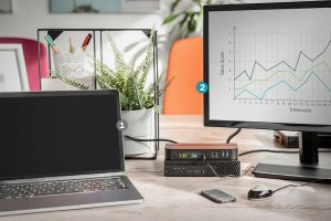 Switch Digitus DIGITUS KVM Switch 2x1 HDMI HDMI Out USB 4Kx2K 60Hz 6