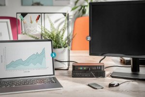 Switch Digitus DIGITUS KVM Switch 2x1 HDMI HDMI Out USB 4Kx2K 60Hz 7