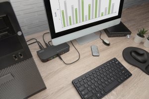 Switch Digitus DIGITUS KVM Switch 2x1 HDMI HDMI Out USB 4Kx2K 60Hz 9