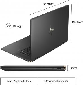 Laptop HP Laptop HP Spectre x360 16-aa0055nw 16" 16 GB RAM 1 TB SSD Nvidia Geforce RTX 4050 Qwerty US 15