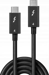 Kabel USB Lindy Thunderbolt - Thunderbolt 1 m Czarny (31120) 2