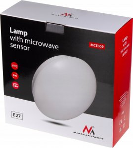 Lampa sufitowa Maclean Lampa z mikrofalowym czujnikiem MCE309 6
