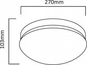 Lampa sufitowa Maclean Lampa z mikrofalowym czujnikiem MCE309 9