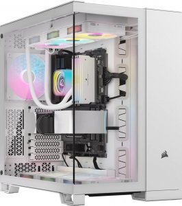 Obudowa Corsair Case Corsair iCUE 6500X RGB Midi TG white 1