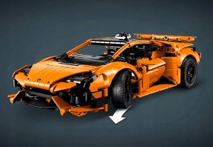 LEGO Technic Pomarańczowe Lamborghini Huracán Tecnica (42196) 19