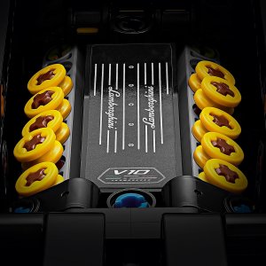 LEGO Technic Pomarańczowe Lamborghini Huracán Tecnica (42196) 9