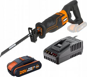 Worx Piła szablasta WORX WX500.9 + Akumulator Ładowarka 1