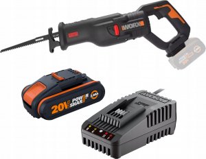 Worx Piła Szablasta WORX WX516.9 + Akumulator Ładowarka 1