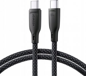 Kabel USB Joyroom Kabel USB Joyroom USB-C / USB-C SA34-CC3 60W szybki transfer 1m Czarny 1