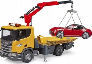 Bruder Laweta pomocy drogowej z autem RoadsterScania Super 560R (03552) 7