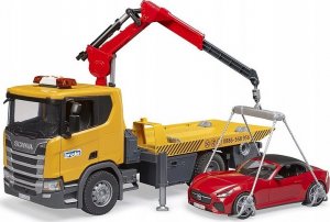 Bruder Laweta pomocy drogowej z autem RoadsterScania Super 560R (03552) 8