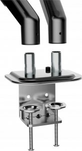 Maclean Uchwyt biurkowy na 2 monitory 13" - 27" (MC-861N) 7