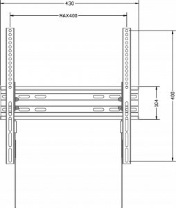 Maclean Uchwyt do TV 32-70 cali MC-748A 7
