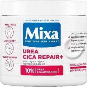 Mixa MIXA_Urea Cica Repair+ regenerujący krem do twarzy i ciała 400ml 1