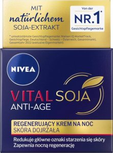 Nivea Vital Soja Anti-Age Regenerujący krem na noc do skóry dojrzałej 50ml 1