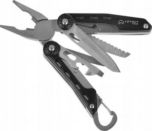 Azymut Multitool AZYMUT Turon - 10 narzędzi + karabińczyk +kabura do pasa (H-P224108) 19