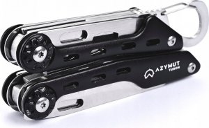 Azymut Multitool AZYMUT Turon - 10 narzędzi + karabińczyk +kabura do pasa (H-P224108) 2