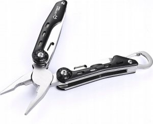Azymut Multitool AZYMUT Turon - 10 narzędzi + karabińczyk +kabura do pasa (H-P224108) 4