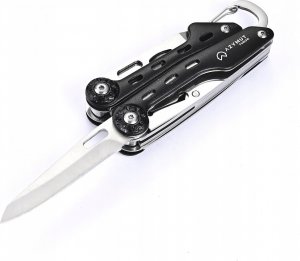Azymut Multitool AZYMUT Turon - 10 narzędzi + karabińczyk +kabura do pasa (H-P224108) 5