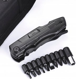 Azymut Multitool AZYMUT Gron - 11 narzędzi + 9 bitów + kabura (H-P224052) 6