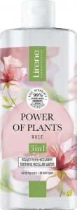 Lirene Power of Plants kojący płyn micelarny Róża 400ml 1