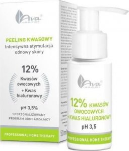 Ava Ava Laboratorium Professional Home Therapy Kwasy Owocowe 12% + Kwas Hialuronowy 50Ml 1