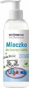 MomMe Kicia Kocia mleczko do twarzy i ciała Zielone Jabłuszko 150ml 1