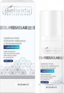 Bielenda SupremeLab Regenerate lipidowy krem ochronno-odżywczy z Aminokwasami i Laktoferyną 50ml 1