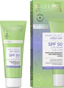 Eveline Face Therapy Professional nawilżający krem SPF50 30ml 1