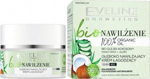 Eveline Cosmetics Bio nawilżenie głęboko nawilżający krem łagodzący na dzień i noc 50ml 1