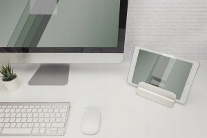 Digitus DIGITUS Pionowy stojak na notebooka aluminiowy srebrny 7