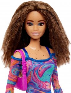 Lalka Barbie Mattel Fashionistas z karbowanymi włosami (FBR37/HJT03) 2