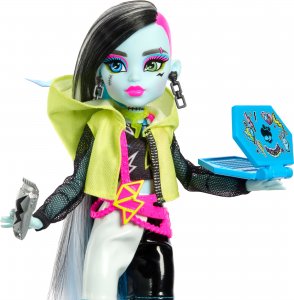 Mattel Monster High Frankie Stein Straszysekrety Seria 3 Neonowa Zestaw z lalką (HNF79) 4