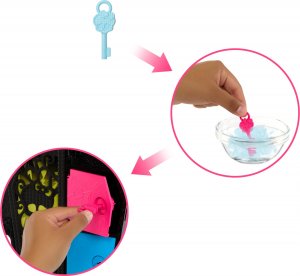 Mattel Monster High Frankie Stein Straszysekrety Seria 3 Neonowa Zestaw z lalką (HNF79) 5