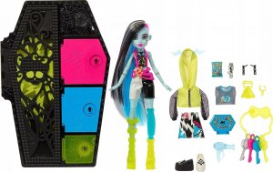Mattel Monster High Frankie Stein Straszysekrety Seria 3 Neonowa Zestaw z lalką (HNF79) 8