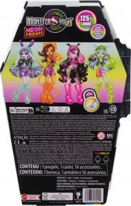 Mattel Monster High Frankie Stein Straszysekrety Seria 3 Neonowa Zestaw z lalką (HNF79) 10