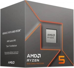 Procesor AMD Ryzen 5 8400F, 4.2 GHz, 16 MB, BOX (100-100001591BOX) 1