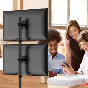 Maclean Uchwyt biurkowy na 2 monitory 13" - 27" (MC-966) 7