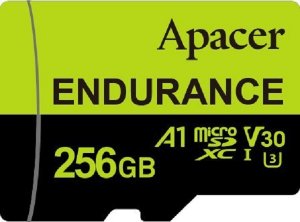 Karta Apacer Endurance MicroSDXC 256 GB Class 10 UHS-I/U3 A1 V30 (AP256GEDM1D05-R) 1