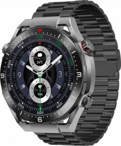 Smartwatch Maxcom Smartwatch Maxcom EcoWatch 1 400mAh 1,52" IP67 Rozmowy Trzy paski Czarny 1