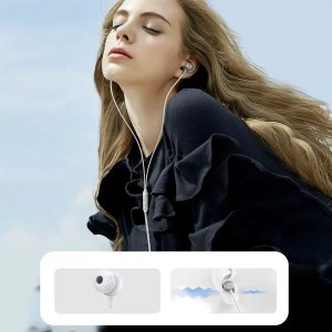 Słuchawki Joyroom Słuchawki Douszne Usb-C Joyroom Jr-Ec06 - Srebrne 8