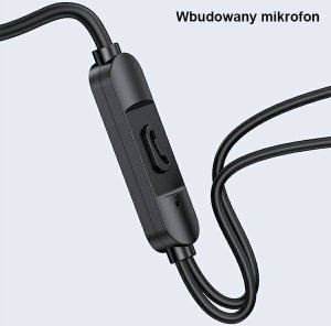 Słuchawki Usams Słuchawki z mikrofonem USAMS EP-47 stereo Jack 3,5mm czarne 4