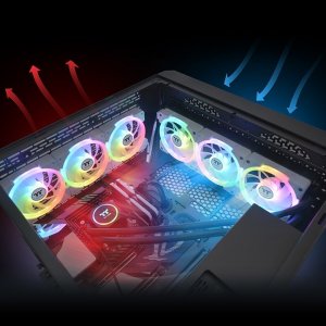 Wentylator Thermaltake SWAFAN EX12 ARGB Biały 3-pack (CL-F169-PL12SW-A) 9