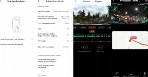 Wideorejestrator 70mai X200 Omni 128GB Czerwony 12